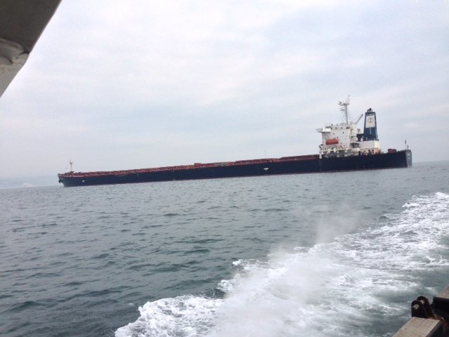 MURADIYE FERIBOTU ILE LILIAN Z CARPISTI